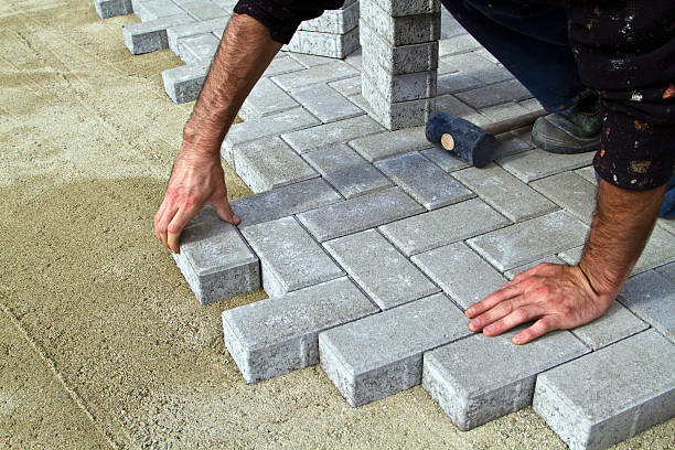 Paver Driveway Replacement in Upland, IN